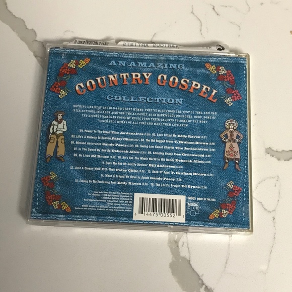 An Amazing Country Gospel Collection 1998 Music CD - Picture 2 of 3